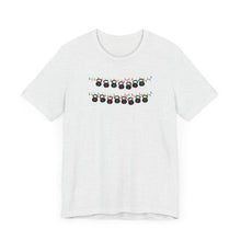 Load image into Gallery viewer, BB String lights Kettlebell Tee - Holiday Fitness Shirt for Gym Lovers