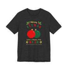 Load image into Gallery viewer, Merry Fitmas  Ornaments Unisex Tee - Holiday Fitness Shirt for Gym Lovers