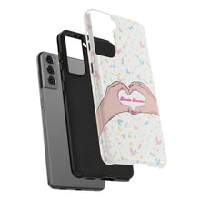 Load image into Gallery viewer, Hand Heart BB -Tough Phone Cases