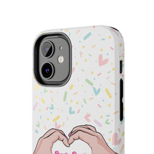 Load image into Gallery viewer, Hand Heart BB -Tough Phone Cases