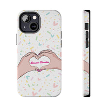 Load image into Gallery viewer, Hand Heart BB -Tough Phone Cases