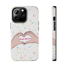 Load image into Gallery viewer, Hand Heart BB -Tough Phone Cases