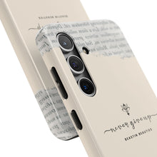 Load image into Gallery viewer, Never Give Up Tough Phone Cases