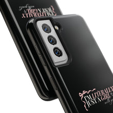 Load image into Gallery viewer, Just a girl with Goals-Tough Phone Cases