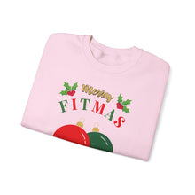 Load image into Gallery viewer, Merry FITMAS Ornaments Unisex Heavy Blend™ Crewneck Sweatshirt
