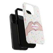 Load image into Gallery viewer, Hand Heart BB -Tough Phone Cases