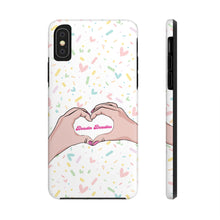 Load image into Gallery viewer, Hand Heart BB -Tough Phone Cases