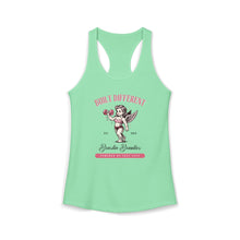 Load image into Gallery viewer, Built Different Cupid Racerback Tank — Women's Athletic Valentine Tank