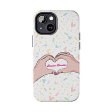 Load image into Gallery viewer, Hand Heart BB -Tough Phone Cases