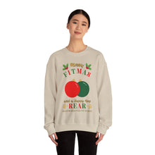 Load image into Gallery viewer, Merry FITMAS Ornaments Unisex Heavy Blend™ Crewneck Sweatshirt
