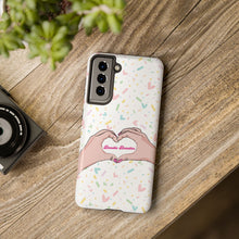 Load image into Gallery viewer, Hand Heart BB -Tough Phone Cases