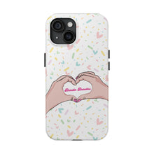 Load image into Gallery viewer, Hand Heart BB -Tough Phone Cases