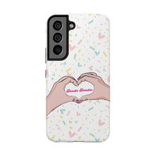 Load image into Gallery viewer, Hand Heart BB -Tough Phone Cases