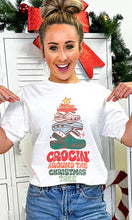 Load image into Gallery viewer, Crockin' Around the Christmas Tree Graphic T-Shirt