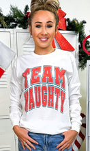 Load image into Gallery viewer, Team Naughty Graphic Long Sleeve T-Shirt