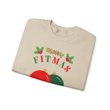 Load image into Gallery viewer, Merry FITMAS Ornaments Unisex Heavy Blend™ Crewneck Sweatshirt