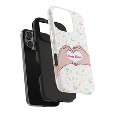 Load image into Gallery viewer, Hand Heart BB -Tough Phone Cases