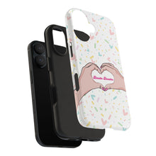 Load image into Gallery viewer, Hand Heart BB -Tough Phone Cases