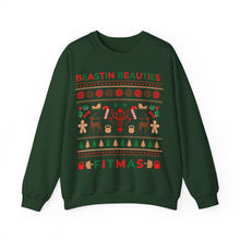 Load image into Gallery viewer, Ugly Sweater Fitmas Festive Fitness Crewneck Sweatshirt | Beastin Beauties Fitmas Design