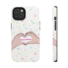 Load image into Gallery viewer, Hand Heart BB -Tough Phone Cases