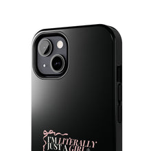 Load image into Gallery viewer, Just a girl with Goals-Tough Phone Cases