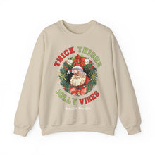 Load image into Gallery viewer, Thick Thighs Jolly Vibes Sweatshirt