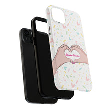 Load image into Gallery viewer, Hand Heart BB -Tough Phone Cases