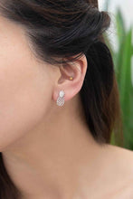 Load image into Gallery viewer, Pineapple Earrings 18K Rose & 24K Gold