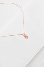 Load image into Gallery viewer, Pineapple Necklace 18K & 24K Gold