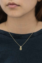 Load image into Gallery viewer, Pineapple Necklace 18K & 24K Gold