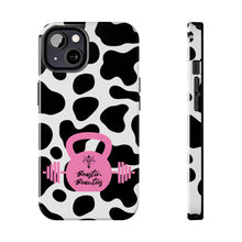 Load image into Gallery viewer, Cow Print & Kettlebell Tough Phone Cases, Case-Mate