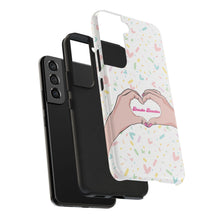 Load image into Gallery viewer, Hand Heart BB -Tough Phone Cases