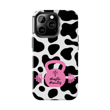 Load image into Gallery viewer, Cow Print & Kettlebell Tough Phone Cases, Case-Mate