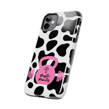 Load image into Gallery viewer, Cow Print & Kettlebell Tough Phone Cases, Case-Mate