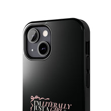 Load image into Gallery viewer, Just a girl with Goals-Tough Phone Cases