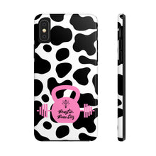 Load image into Gallery viewer, Cow Print & Kettlebell Tough Phone Cases, Case-Mate