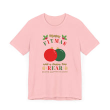 Load image into Gallery viewer, Merry Fitmas  Ornaments Unisex Tee - Holiday Fitness Shirt for Gym Lovers