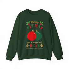 Load image into Gallery viewer, Merry FITMAS Ornaments Unisex Heavy Blend™ Crewneck Sweatshirt