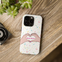 Load image into Gallery viewer, Hand Heart BB -Tough Phone Cases