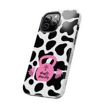Load image into Gallery viewer, Cow Print & Kettlebell Tough Phone Cases, Case-Mate