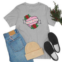 Load image into Gallery viewer, Hearts & Roses Short Sleeve Tee