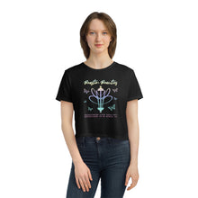 Load image into Gallery viewer, Butterfly Dreams Cropped Tee