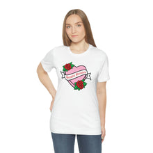 Load image into Gallery viewer, Hearts & Roses Short Sleeve Tee