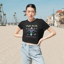 Load image into Gallery viewer, Butterfly Dreams Cropped Tee