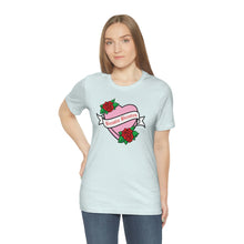 Load image into Gallery viewer, Hearts & Roses Short Sleeve Tee