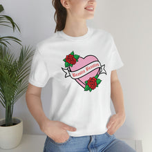 Load image into Gallery viewer, Hearts & Roses Short Sleeve Tee