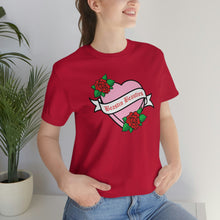 Load image into Gallery viewer, Hearts & Roses Short Sleeve Tee