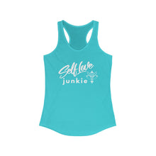 Load image into Gallery viewer, Self Love Junkie Racerback Tank