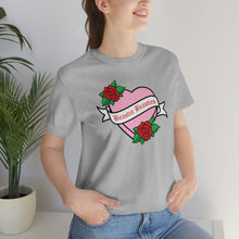 Load image into Gallery viewer, Hearts & Roses Short Sleeve Tee
