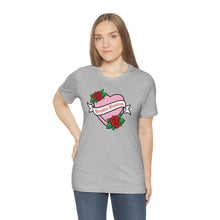 Load image into Gallery viewer, Hearts & Roses Short Sleeve Tee